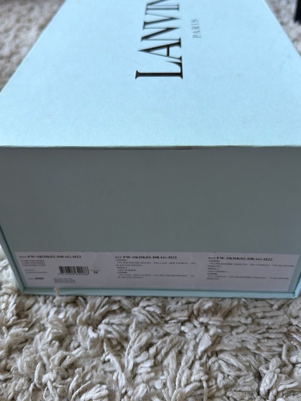 Lanvin Sneakers Size 38 6-6.5
